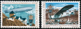 TRA2 Liechtenstein  Nº 664/65  1979  Europa-servicio Postal Aéreo-Lujo - Sonstige & Ohne Zuordnung