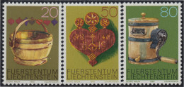 Liechtenstein 688/90 1980 Viejos Utensilios De Alpaca Y Madera MNH - Andere & Zonder Classificatie