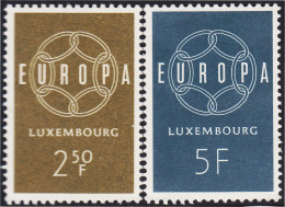 Luxemburgo 567/68 1959 Europa MNH - Other & Unclassified