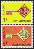 Luxemburgo 724/25 1968 Europa MNH - Andere & Zonder Classificatie