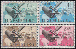 Luxemburgo 425/28 1949 75 Aniversario De La UPU MNH - Other & Unclassified