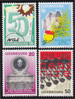 Luxemburgo 1390/93 1998 Aniversarios MNH - Altri & Non Classificati