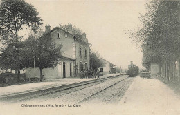 87 - HAUTE-VIENNE - CHATEAUPONSAC - La Gare - Vue Intérieure - Animation - 10243 - Chateauponsac