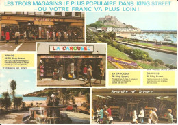 COMMERCES - BRIGGS - LA CAROUSEL - BROUGHS - 3 Magasins Dans KING STREET à SAINT HELIER < JERSEY - St. Helier