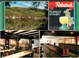 73080933 Feuerbach Kandern Gasthaus Rebstock Kegelbahn Feuerbach - Kandern