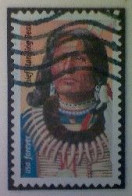 United States, Scott #5798, Used(o), 2023, Chief Standing Bear (66¢), Multicolored - Oblitérés