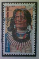 United States, Scott #5798, Used(o), 2023, Chief Standing Bear (66¢), Multicolored - Gebraucht
