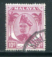 SELANGOR- Y&T N°53- Oblitéré - Selangor