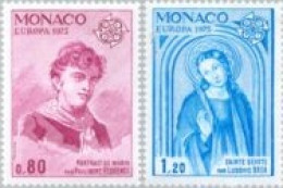 Monaco - 1003/04 - 1975 Europa-cuadros-Lujo - Other & Unclassified