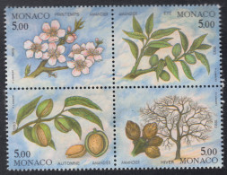 Mónaco 1864/67 1993 Las 4 Estaciones Del Almendro MNH - Other & Unclassified