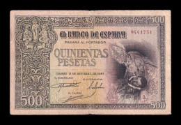 España Spain 500 Pesetas Conde Ordaz 1940 Pick 124 Bc F - 500 Peseten