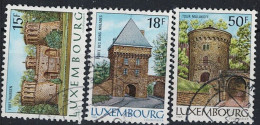 Luxemburg - Festung Luxemburg (MiNr: 1153/5 X) 1986 - Gest Used Obl - Oblitérés