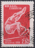 1958 Brasilien ° Mi:BR 930, Sn:BR 864, Yt:BR 647, 8th Children's Games - Rio De Janeiro, Sport - Gebraucht