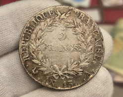 Francia France Napoleón I - 5 Francs 1804 A París Km 662.1 Plata - 1792-1804 Prima Repubblica