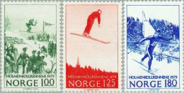 DEP7/S  Noruega Norway  Nº 746/48  1979 Cent. Del Concurso De Esquí En Huseby  - Autres & Non Classés