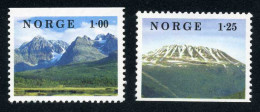 VAR1/S Noruega Norway  Nº 727/28   1978  Paisajes Noruegos Procedente De Carne - Autres & Non Classés