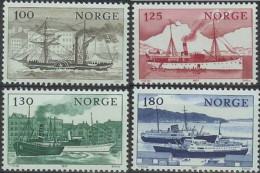 BA2/S Noruega Norway  Nº 703/06  1977 Serie Costa De Noruega Barcos Lujo - Altri & Non Classificati