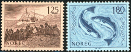 FAU5/S  Noruega Norway  Nº 707/08  1977  Peces Y Pesca Lujo - Sonstige & Ohne Zuordnung
