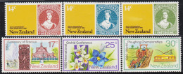 Nueva Zelanda New Zealand 760/65 1980 Aniversarios Y Eventos MNH - Other & Unclassified