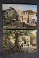 Ettore Roesler Franz - Roma Sparita - Posterula Delle Mura. Porta Angelica - Musei