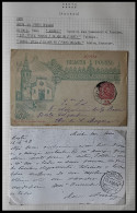 1898 PORTUGAL AZORES AÇORES HORTA TO PONTA DELGADA 10 Rs VASCO DA GAMA COMMEMORATIVE POSTCARD READ DETAILS RARE - Horta