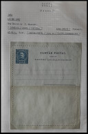 PORTUGAL AZORES AÇORES HORTA 1898 KING CARLOS I 65 Rs BLUE MNH** BILHETE POSTAL LETTER CARD INC PAGE - Horta