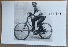 CHARLES TERRONT (cycliste Français) - 15 X 10 Cm (REPRO PHOTO ! Zie Beschrijving, Voir Description, See Description) ! - Cycling