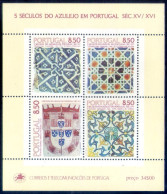 Portugal HB 34 1981 5 Siglos De Azulejos En Portugal MNH - Sonstige & Ohne Zuordnung