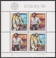 Portugal HB 30 1980 Europa MNH - Autres & Non Classés