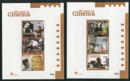 CIN/S Portugal  HB 121/22 1996 Cent. Del Cine 2 Hojitas Bloque 3 Val. Cada Una - Autres & Non Classés