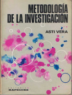 Metodología De La Investigación - Asti Vera - Ciencias, Manuales, Oficios