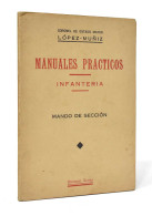Manuales Prácticos. Infantería. Mando De Sección - López-Muñiz - Historia Y Arte