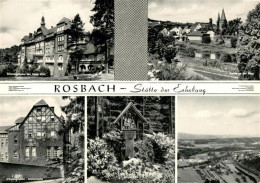 73043728 Rosbach Sieg Erholungsheim Stadt Koeln Giebelseite Wegekreuz Siegpartie - Windeck