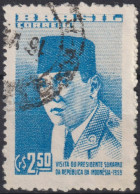 1959 Brasilien ° Mi:BR 954, Sn:BR 889, Yt:BR 672, President Sukarno Form Indonesia Visits Brazil - Used Stamps