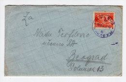 1947. YUGOSLAVIA,CROATIA,MIKLEUS,COVER USED TO BELGRADE - Brieven En Documenten