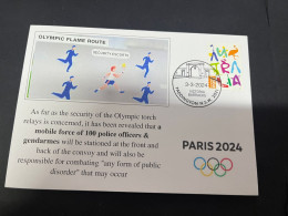 5-3-2024 (2 Y 12) Paris Olympic Games 2024 - Olympic Flame Route Security Measures From 8 May 2024 - Zomer 2024: Parijs