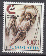 Yugoslavia Republic 1989 Sport Athletic Mi#2344 Mint Never Hinged - Neufs