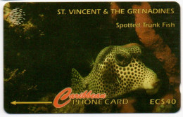 St. Vincent & The Grenadines - Spotted Trunk Fish - 52CSVH - St. Vincent & The Grenadines