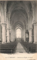 FRANCE - Le Creusot - Intérieur De L'église Saint Henri - Carte Postale Ancienne - Le Creusot