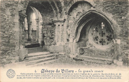 BELGIQUE - Abbaye De Villers - Vue Générale Sur La Grande Rosace - à L'entrée - Carte Postale Ancienne - Villers-la-Ville