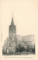 FRANCE - Quarre Les Tombes - Église Et Ancien Cimetière De Quarre Les Tombes - Carte Postale Ancienne - Quarre Les Tombes