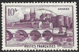 TIMBRE N° 500  -  ANGERS  -  OBLITERE  -  1941 - Oblitérés