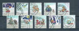 2021 Netherlands Complete Set Christmas,kerst,noël,Weihnachten Used/gebruikt/oblitere - Gebraucht