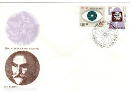 Poland 1989 Photography 150th Anniversary FDC - FDC
