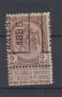 BELGIË - OBP - 1896 - Nr 55 (n° 68 A - ANVERS 1896) - (*) - Roulettes 1894-99