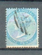 B 100 - Jamaique - YT 1 ° Obli - Fil Ananas - Jamaïque (...-1961)