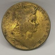 JETON DE NUREMBERG 24 Mm LOUIS XV Pacis Firmandae Ereptum Pignus ALLEMAGNE / GERMANY TOKEN - Monarchia/ Nobiltà