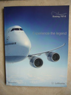 Avion / Airplane / LUFTHANSA / Boeing 747-8 / 130 Pages / Edition Allemande - Inflight Magazines