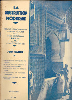 Revue Hebdomadaire D'Architecture - La Construction Moderne N° 49 Du 7 Septembre 1930 - Do-it-yourself / Technical