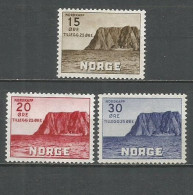 NORUEGA YVERT NUM. 151/153 SERIE COMPLETA NUEVA SIN GOMA - Unused Stamps